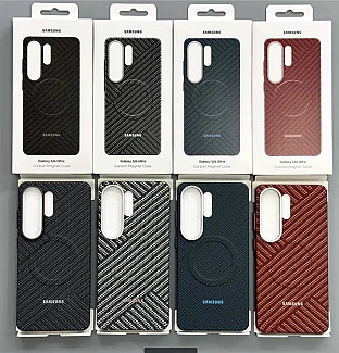 قاب فیبر کربن با مگ سیف سامسونگ Fiber Carbon  Magnetic Case Samsung